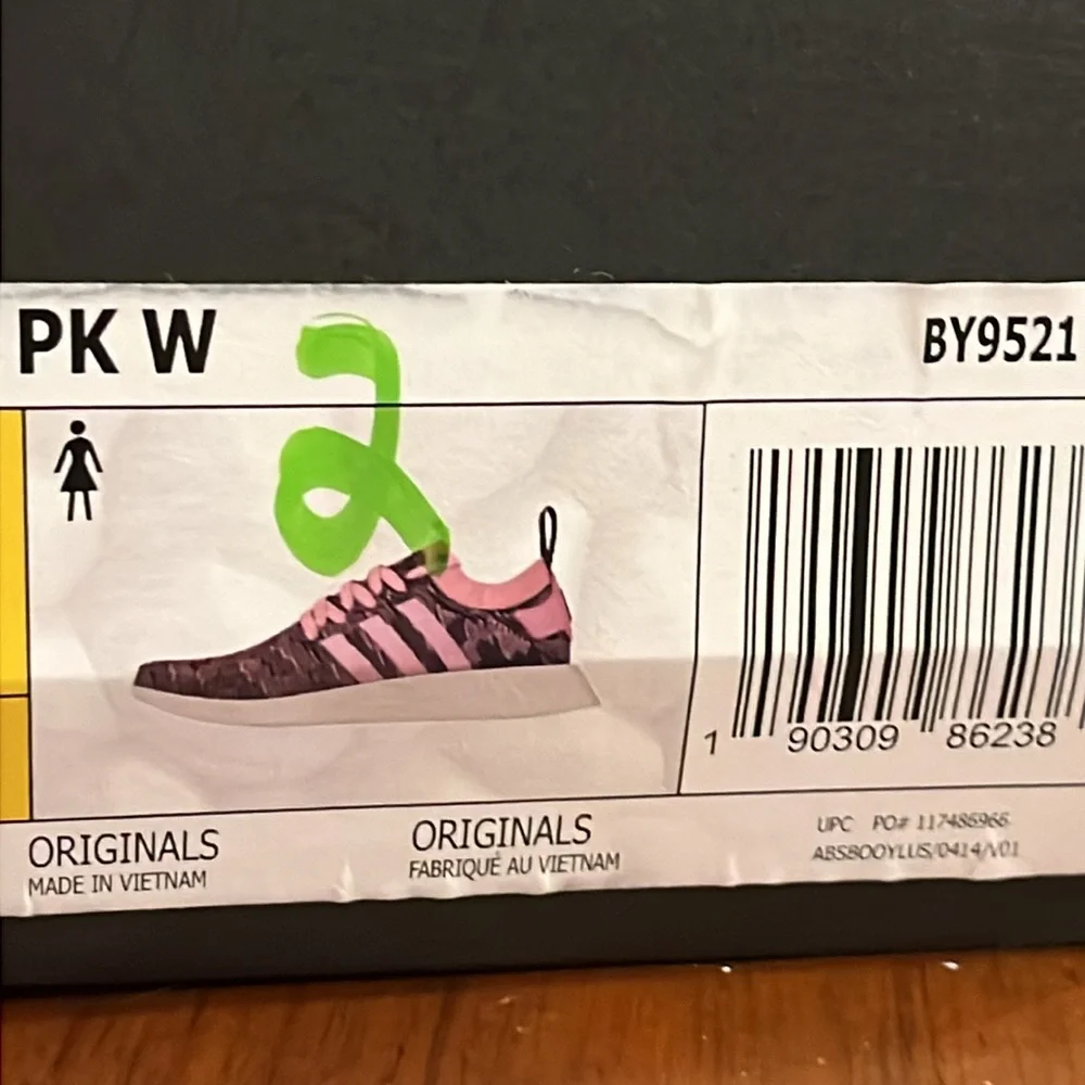 Adidas NMD_R2 PK Primeknit Shoes Sneakers pink Boost BY9521 NMD Womens Size 6.5